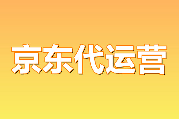 京东代运营 京东代运营